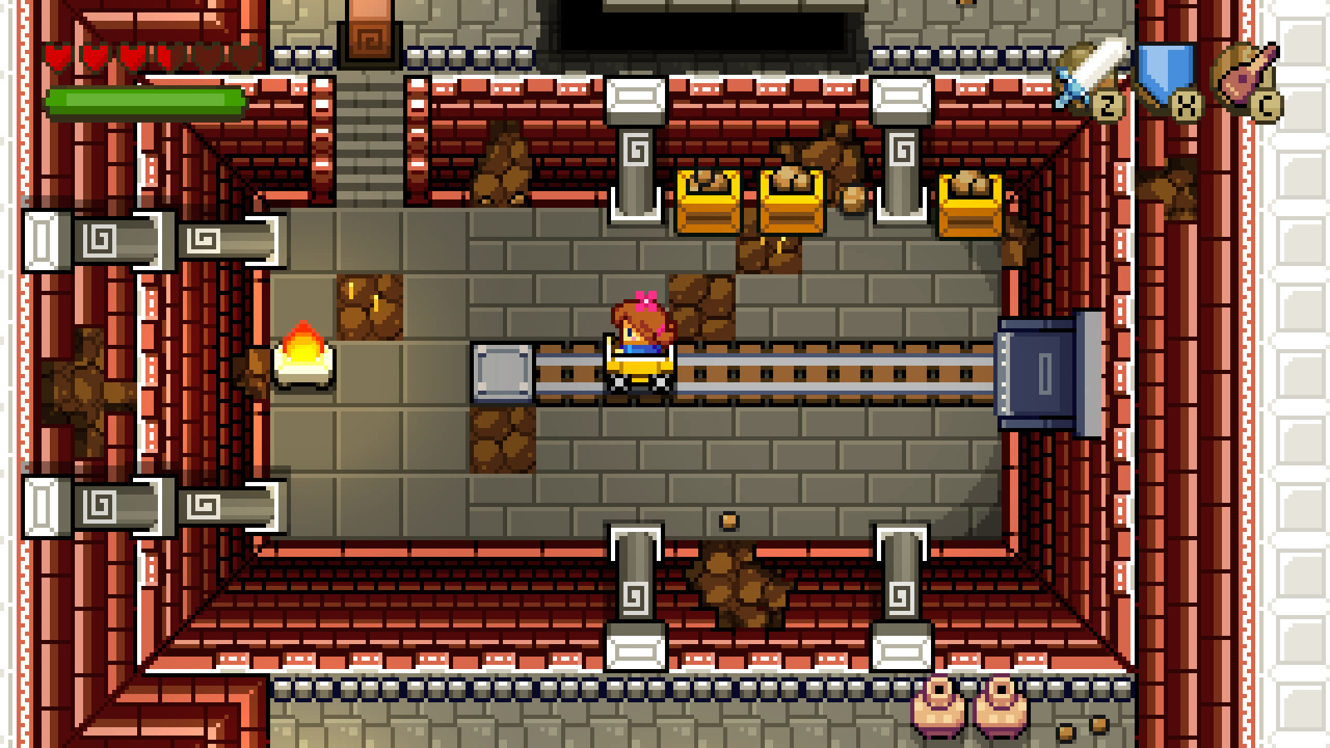 Скриншот: Blossom Tales II: The Minotaur Prince
