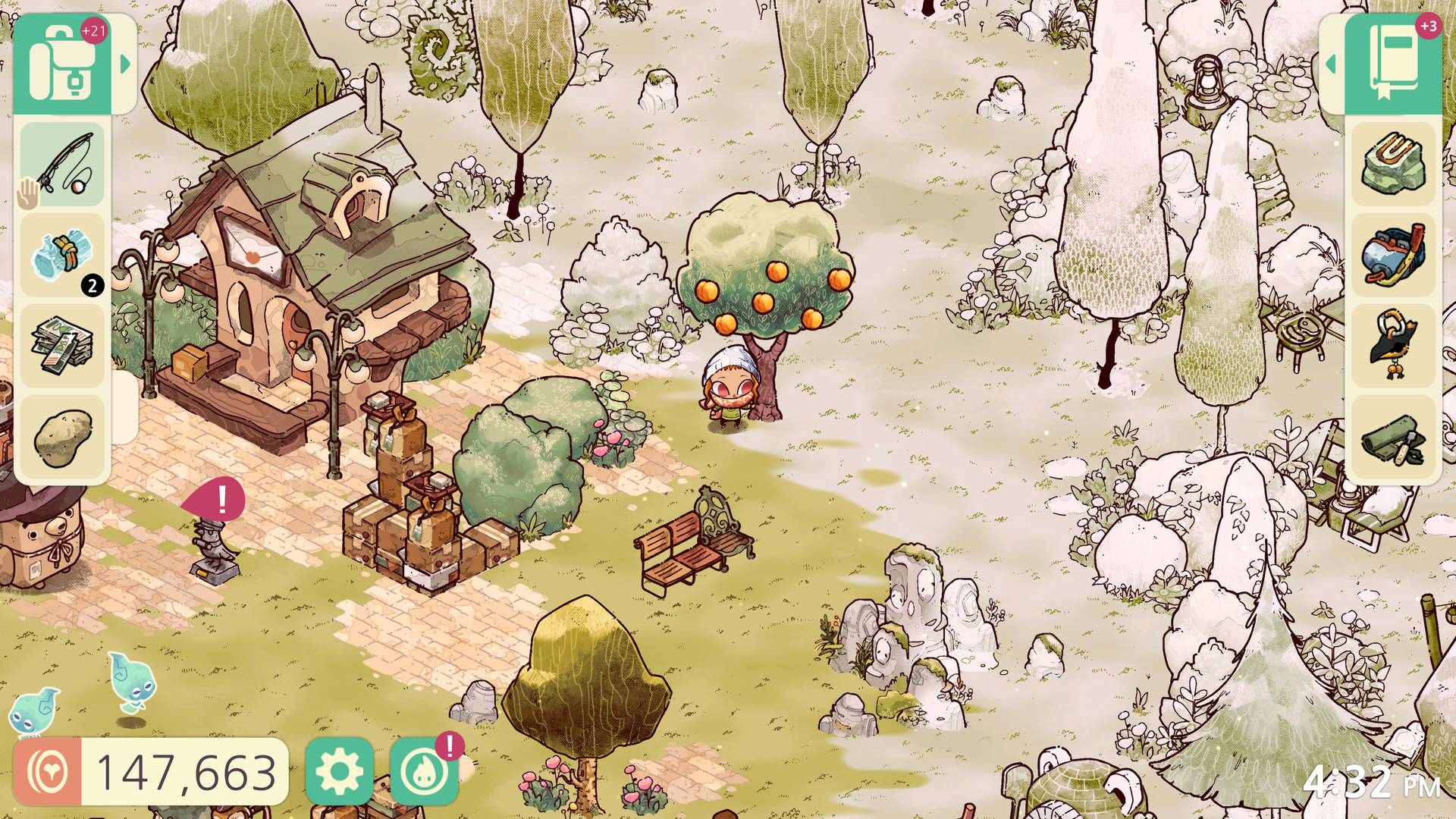 Скриншот: Cozy Grove