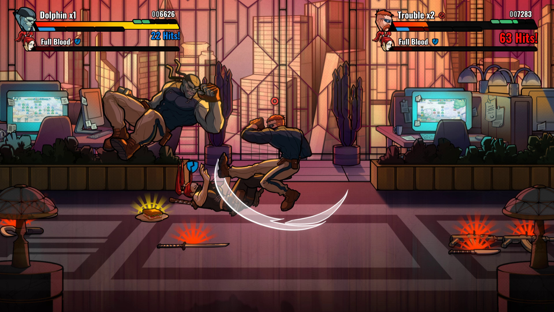 Скриншот: Mayhem Brawler