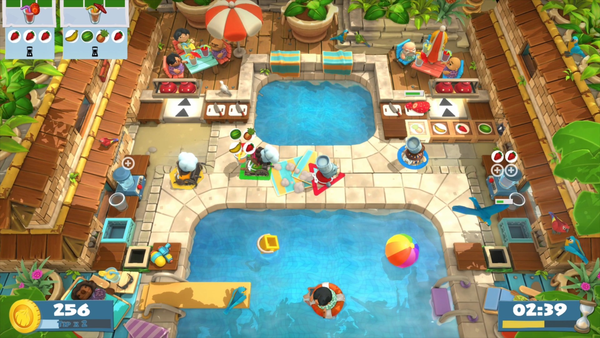 Скриншот: Overcooked! All You Can Eat