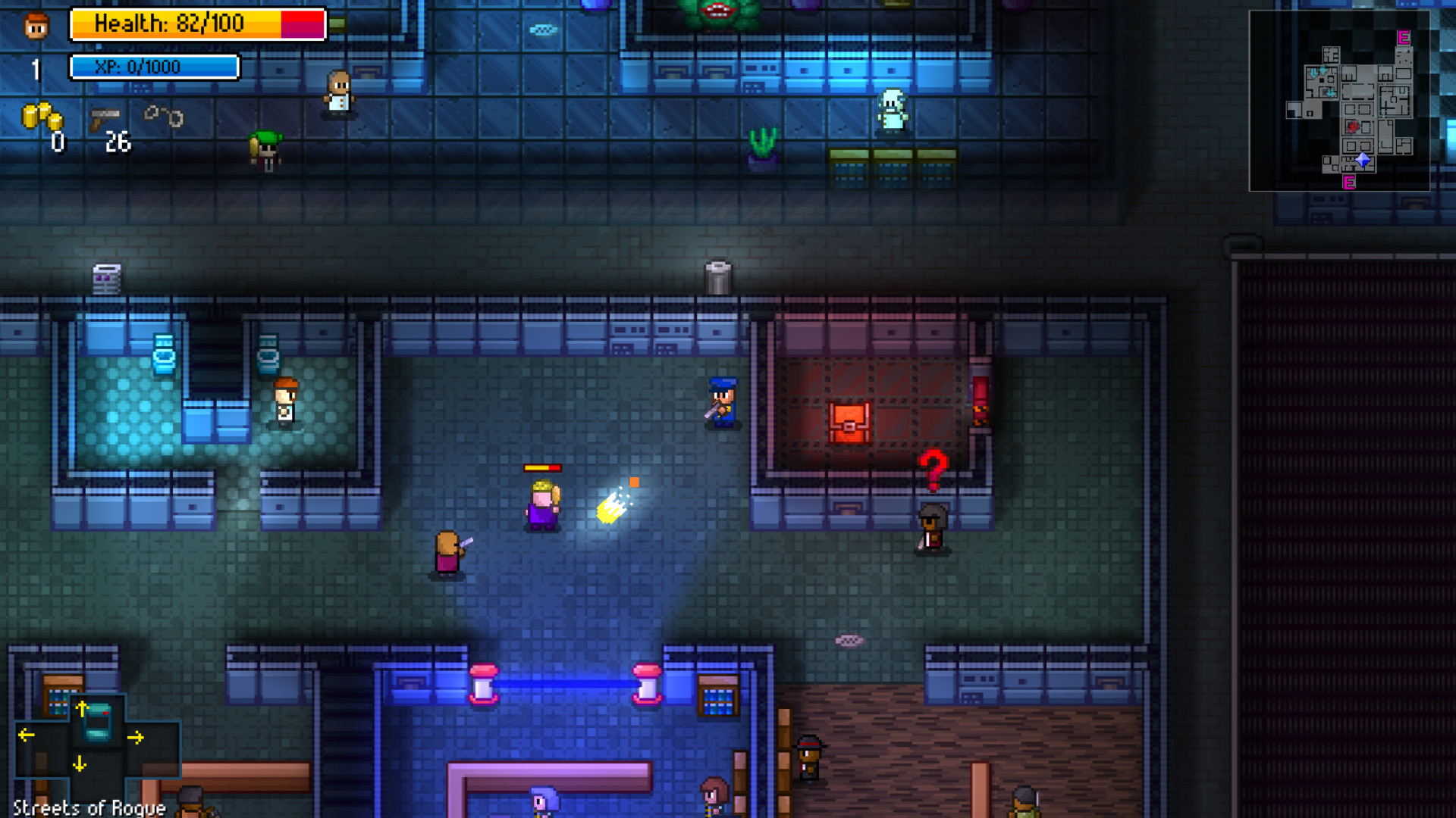 Скриншот: Streets of Rogue