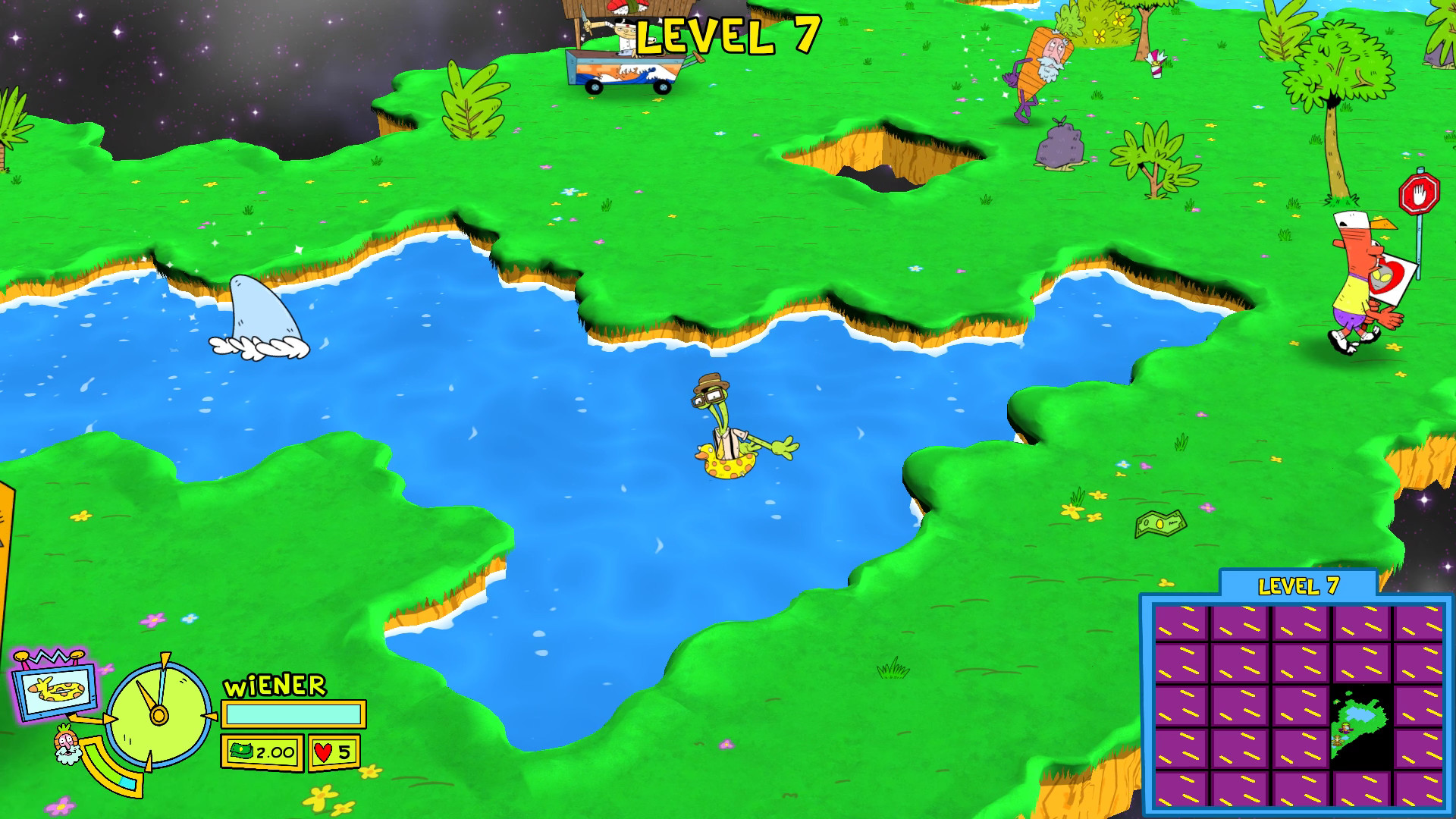 Скриншот: ToeJam & Earl: Back in the Groove!
