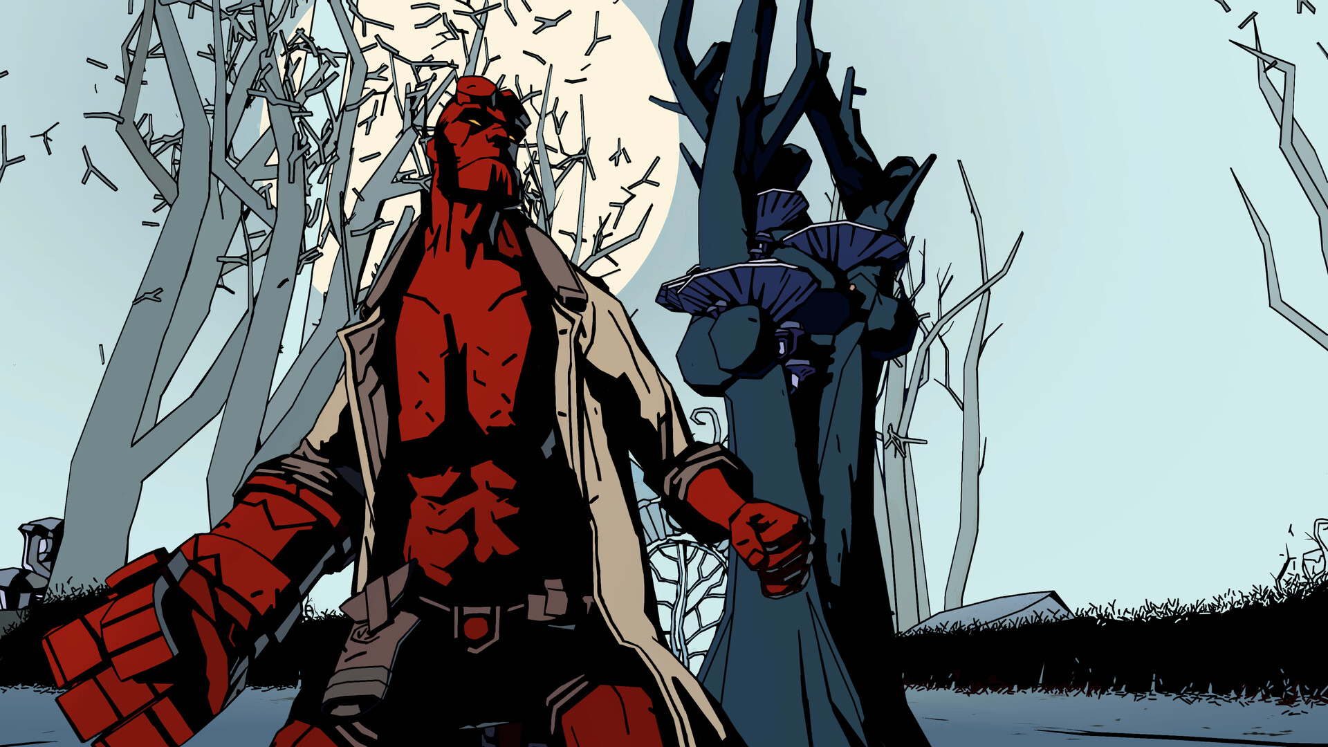 Скриншот: Hellboy Web of Wyrd