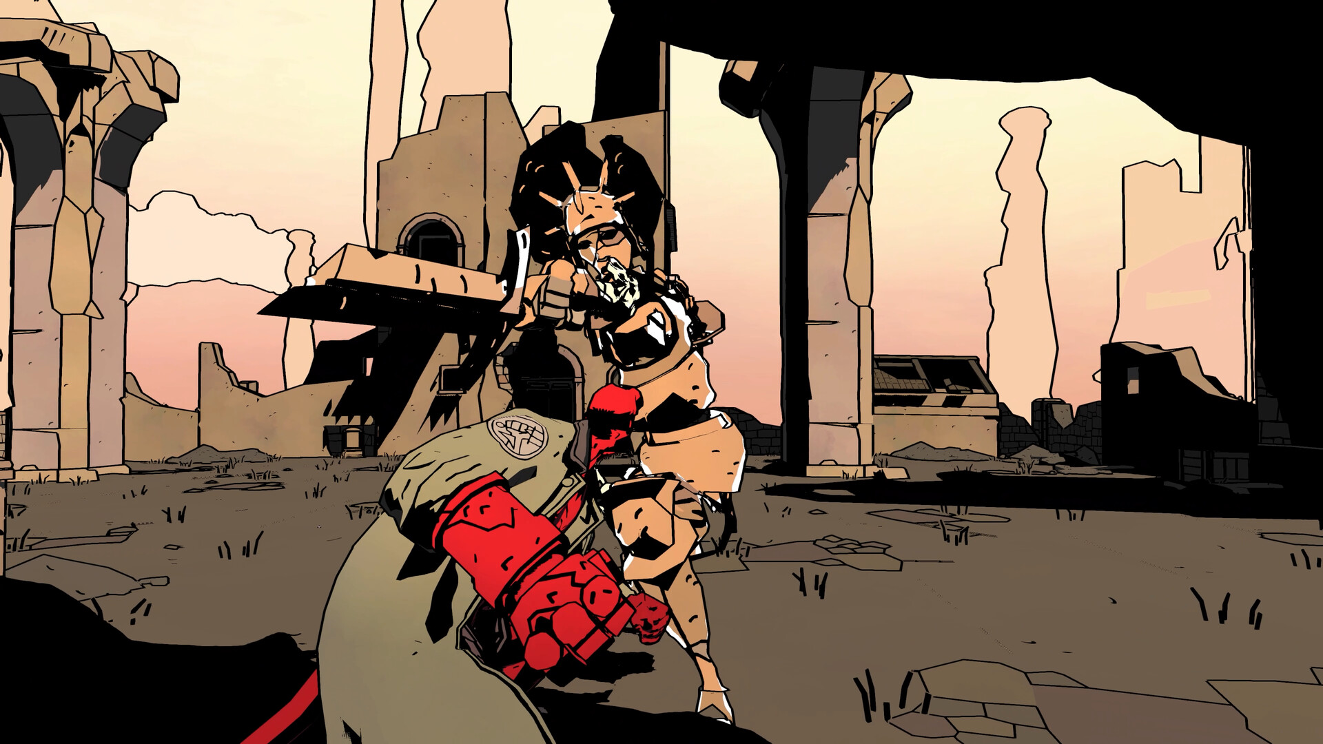Скриншот: Hellboy Web of Wyrd