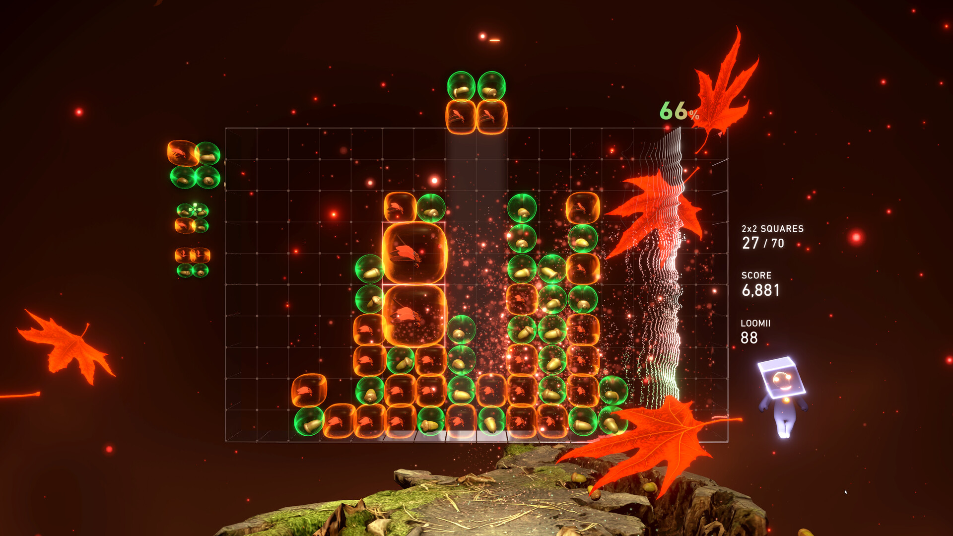 Скриншот: Lumines Arise