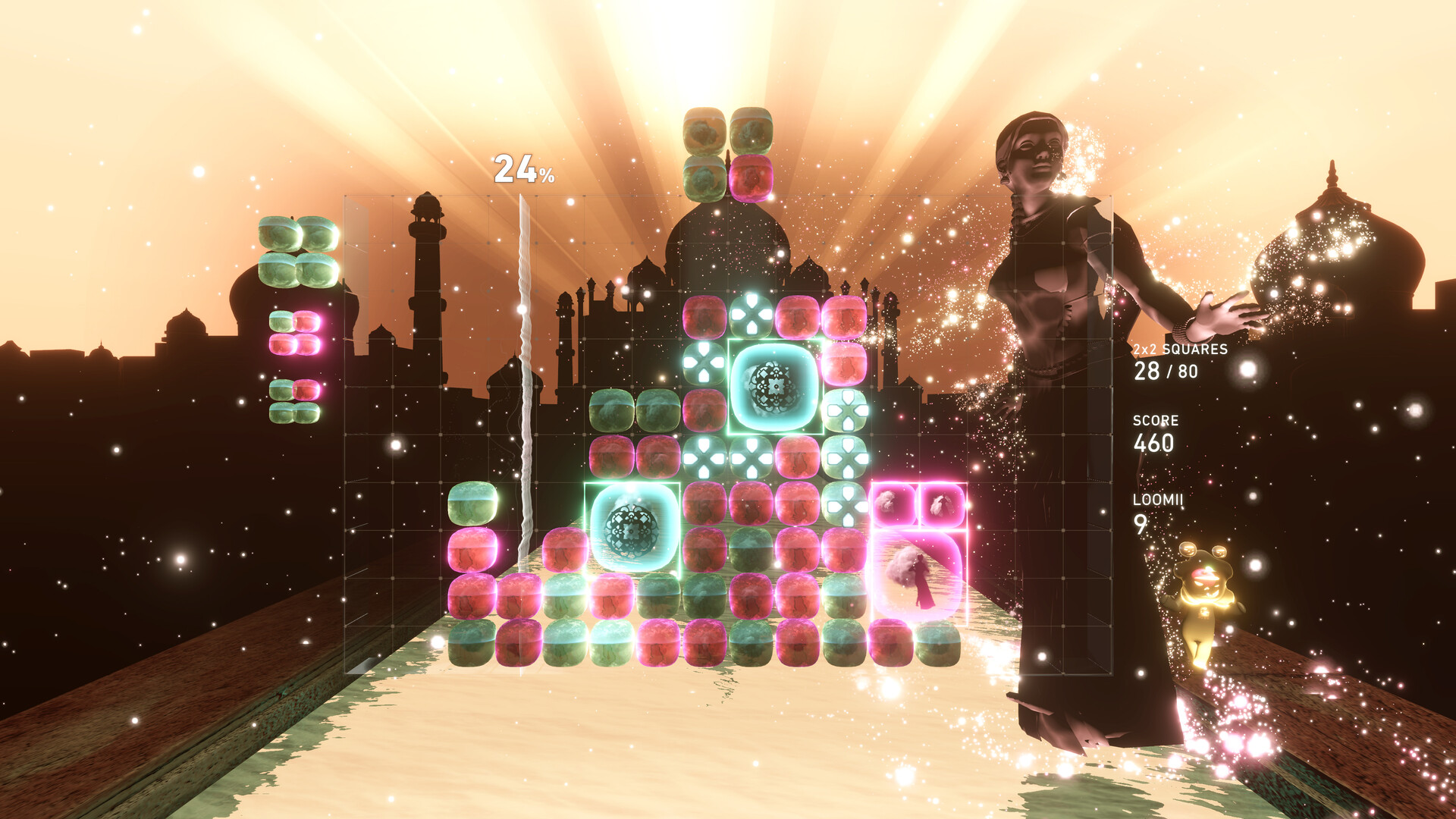 Скриншот: Lumines Arise