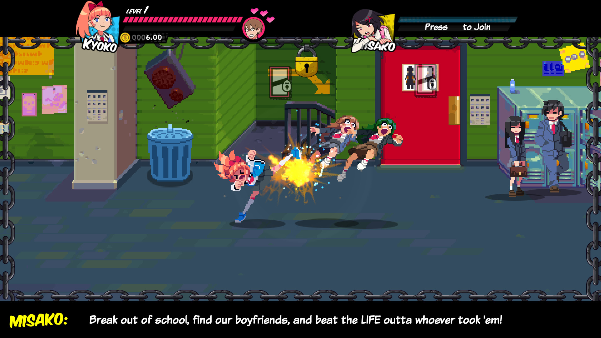 Скриншот: River City Girls