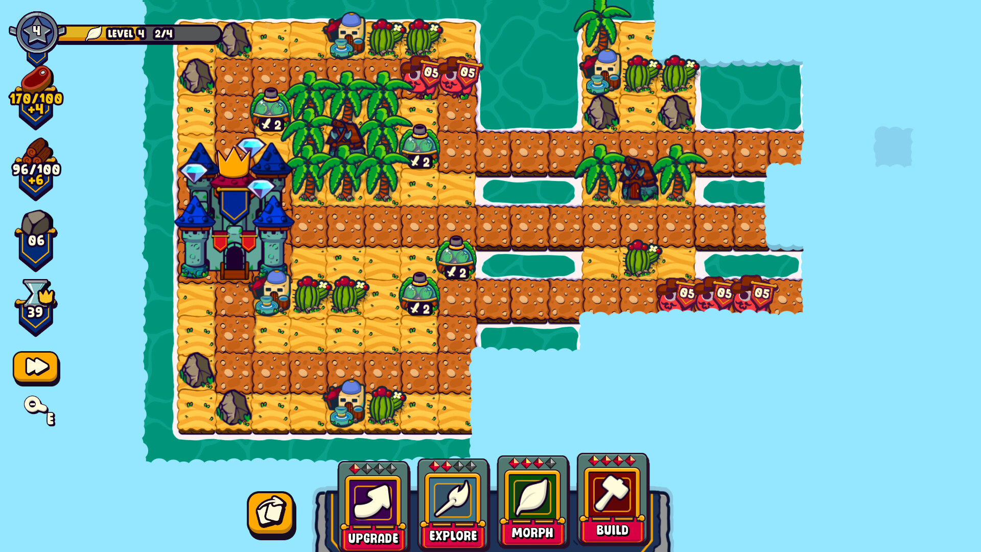Скриншот: Islets Defense