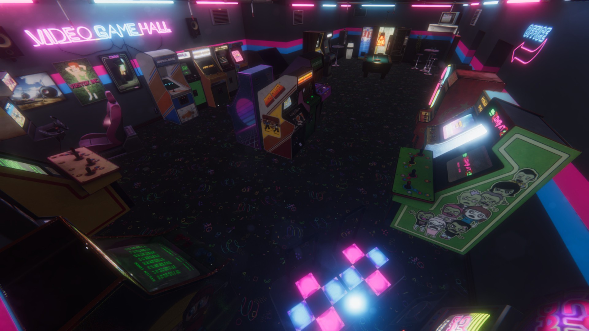 Скриншот: Arcade Paradise
