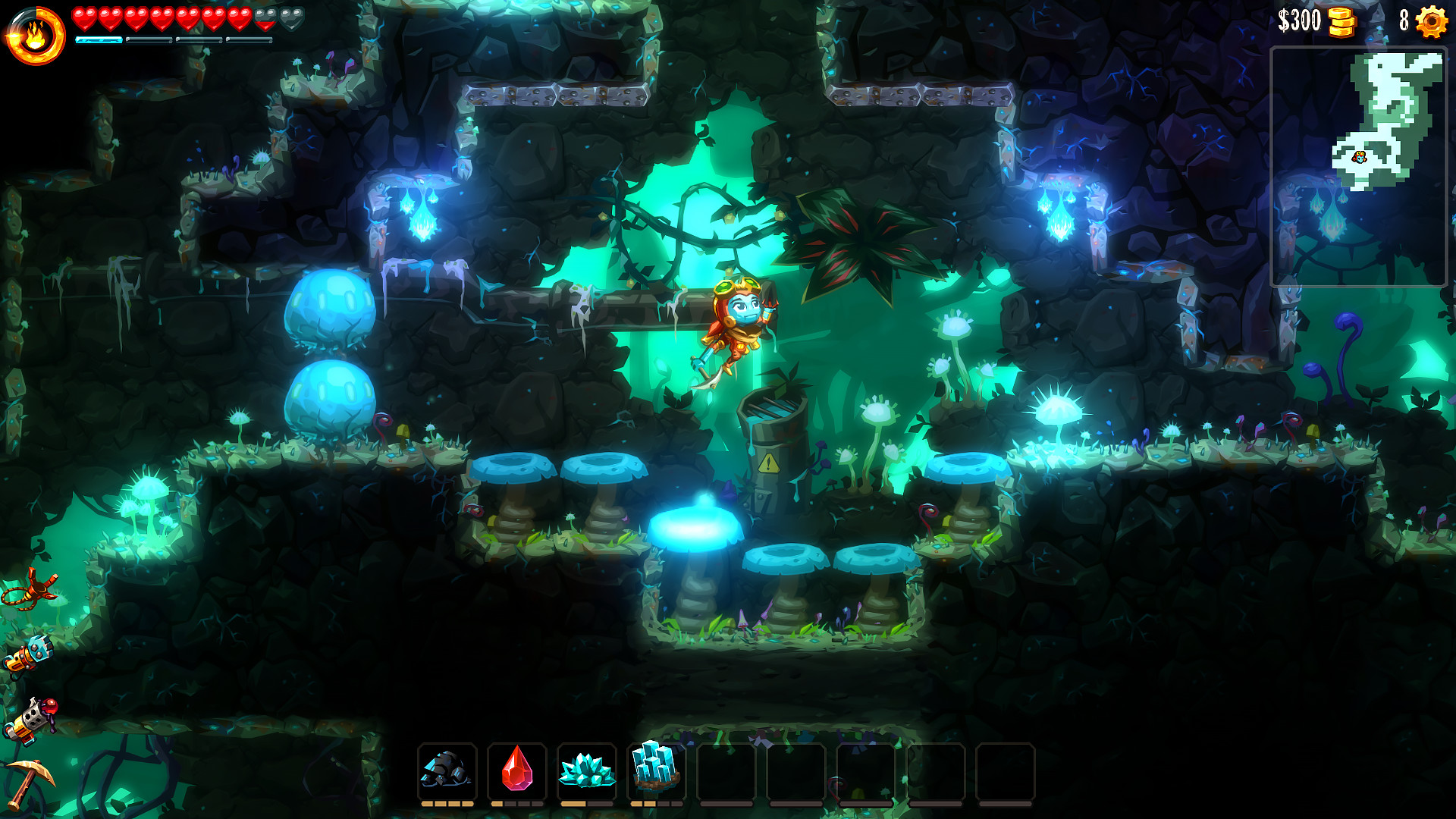 Скриншот: SteamWorld Dig 2
