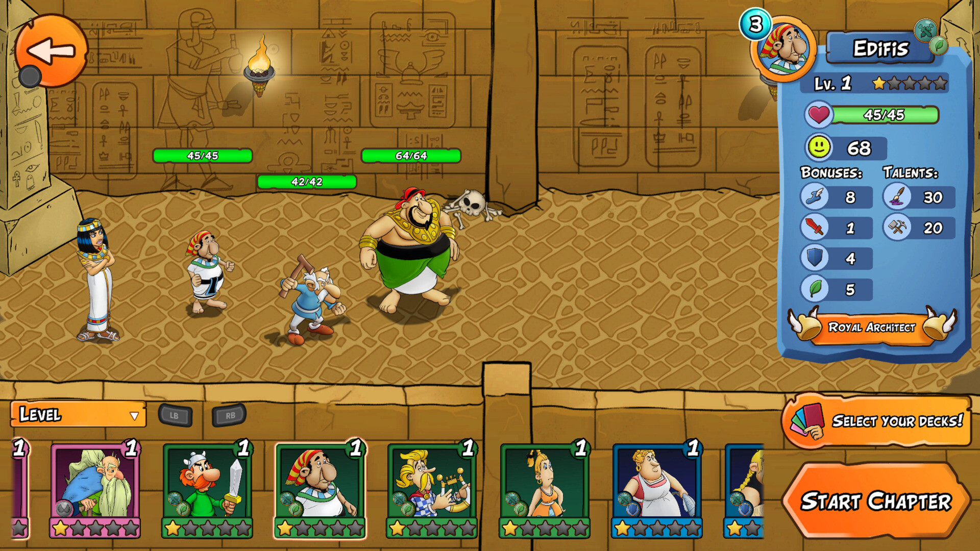 Скриншот: Asterix & Obelix: Heroes