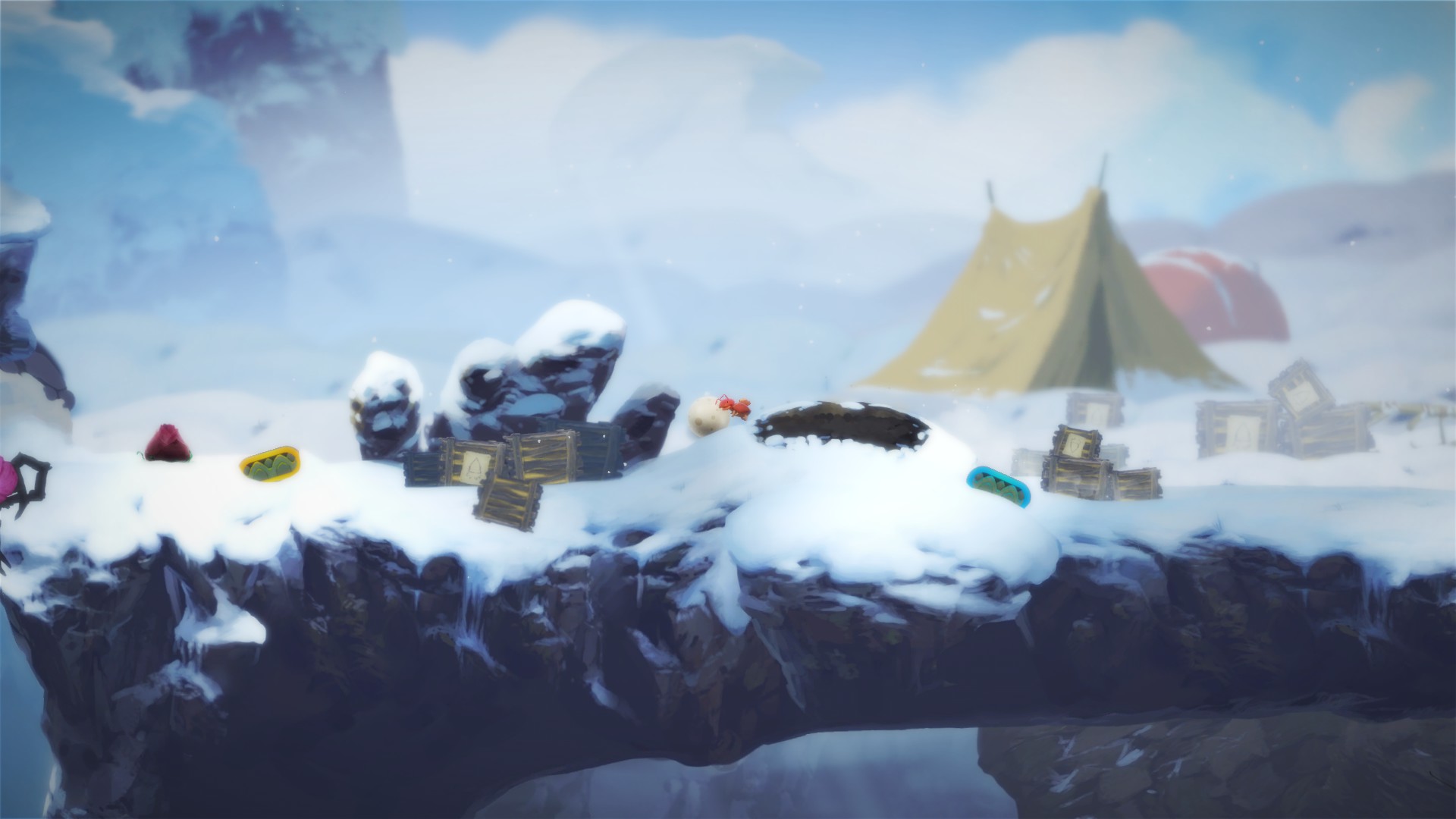 Скриншот: Yoku's Island Express