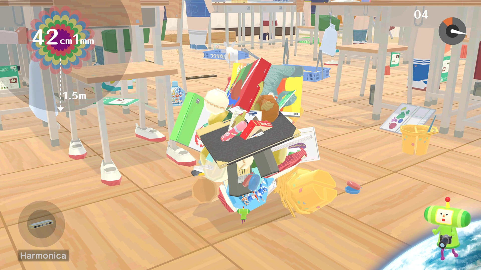 Скриншот: We Love Katamari REROLL+ Royal Reverie
