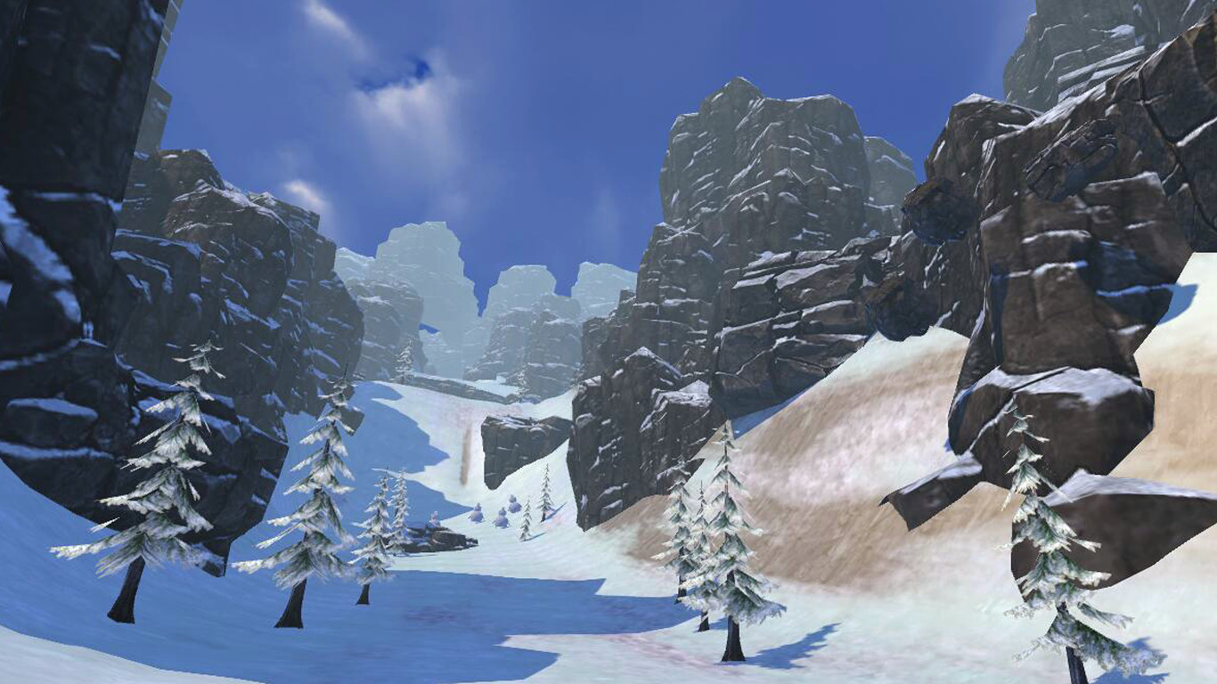 Скриншот: Fancy Skiing VR