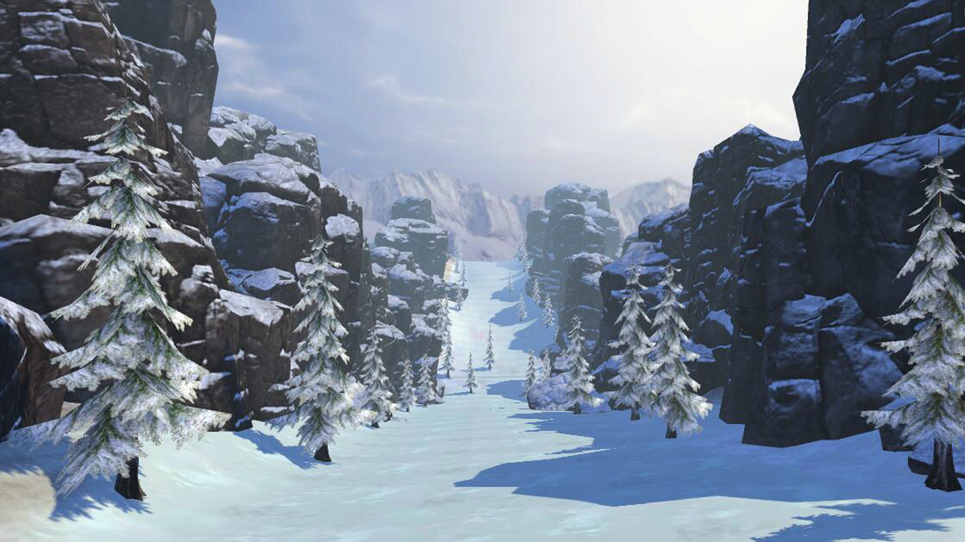 Скриншот: Fancy Skiing VR