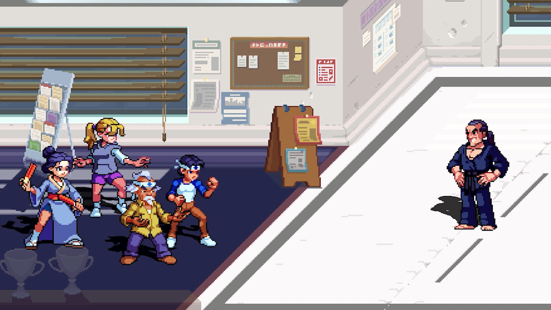 Скриншот: The Karate Kid: Street Rumble