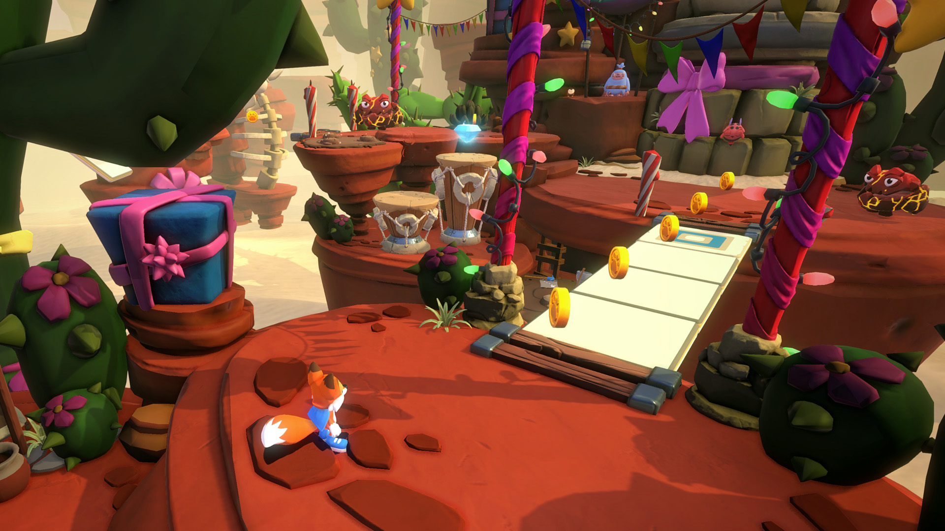 Скриншот: Super Lucky's Tale