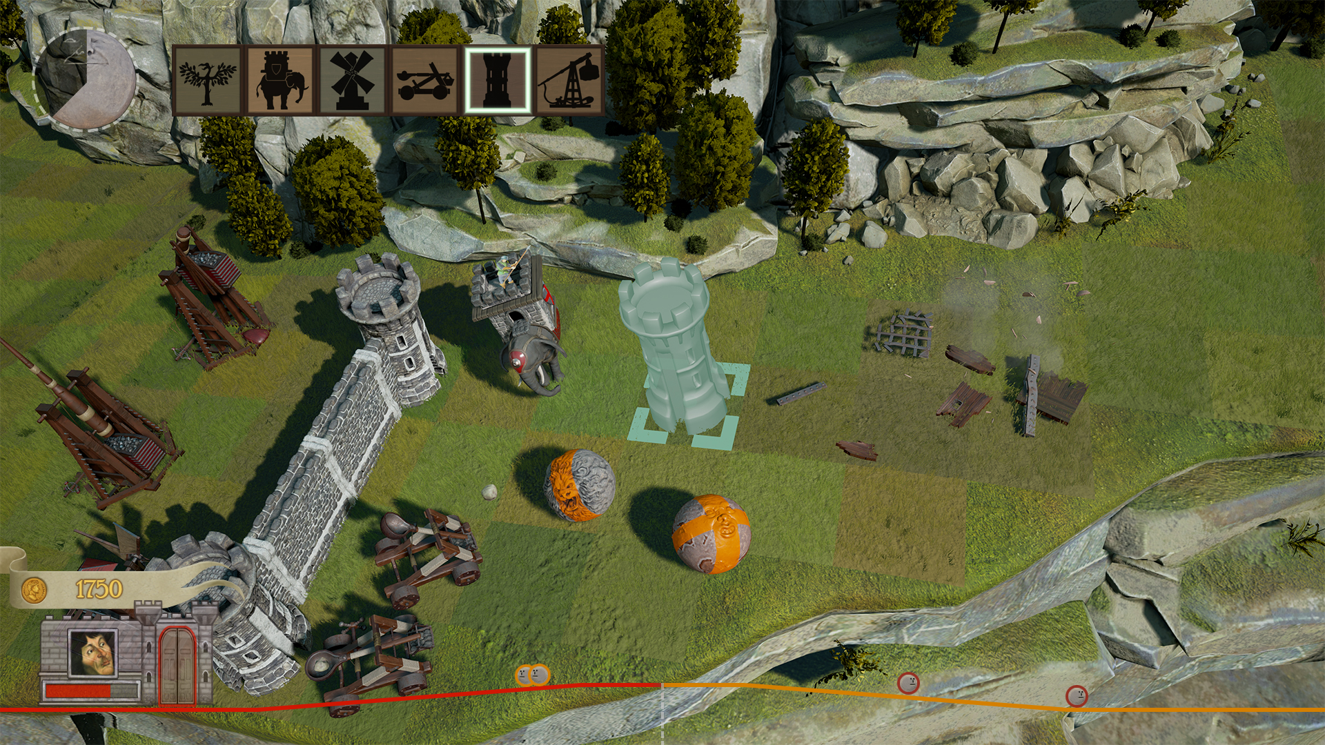 Скриншот: Rock of Ages 2: Bigger & Boulder™