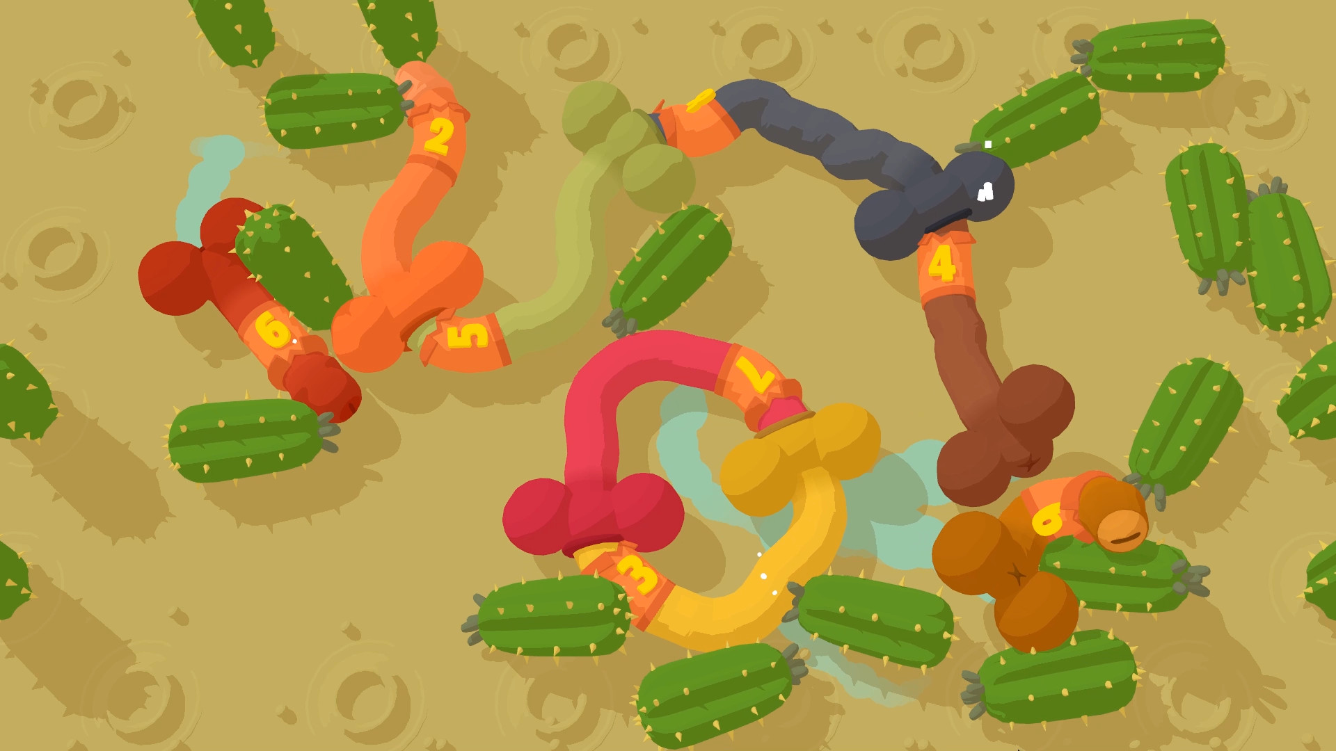 Скриншот: Genital Jousting