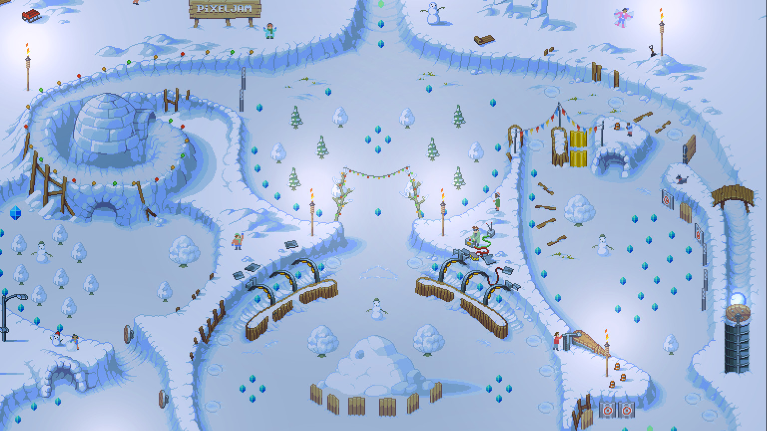 Скриншот: Snowball!