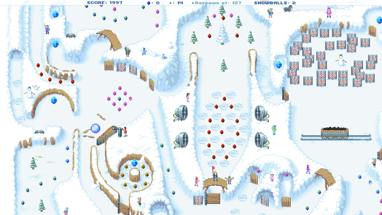 Скриншот: Snowball!