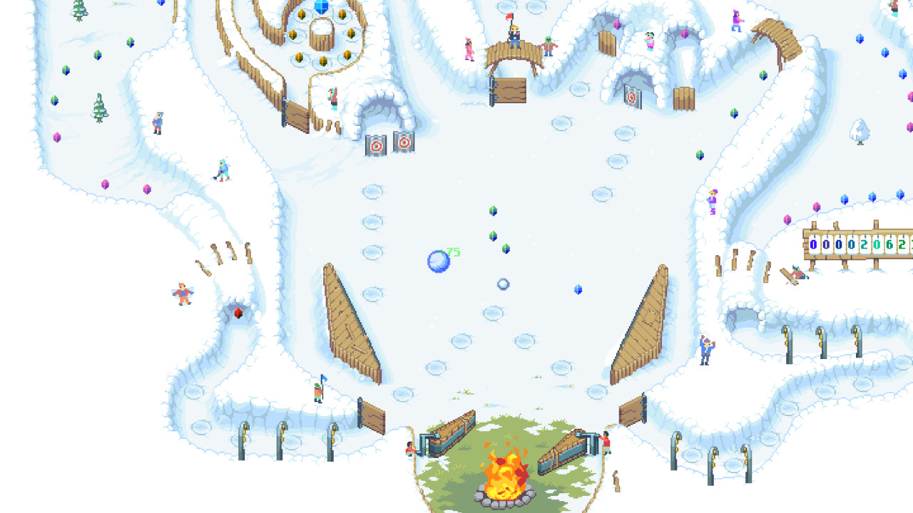 Скриншот: Snowball!