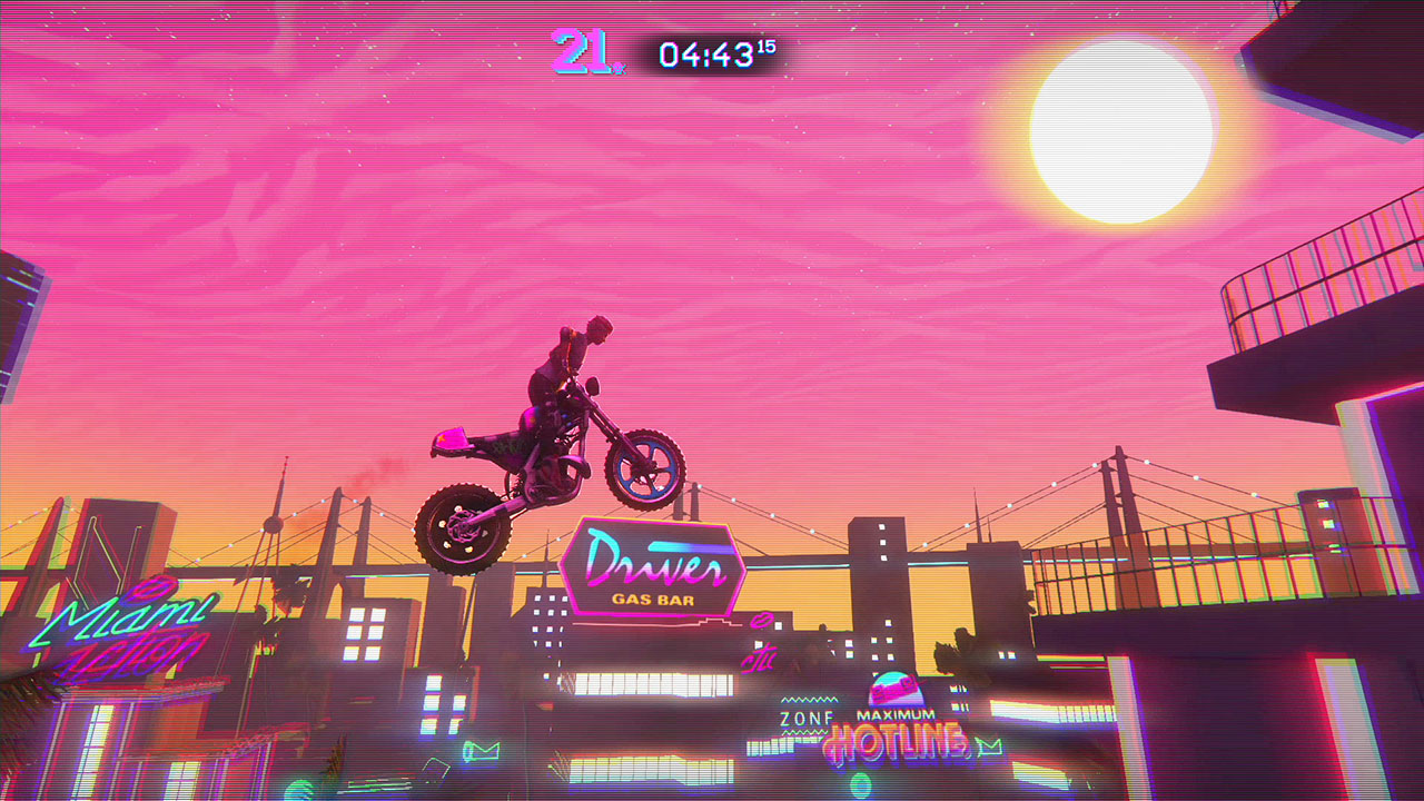 Скриншот: Trials of the Blood Dragon