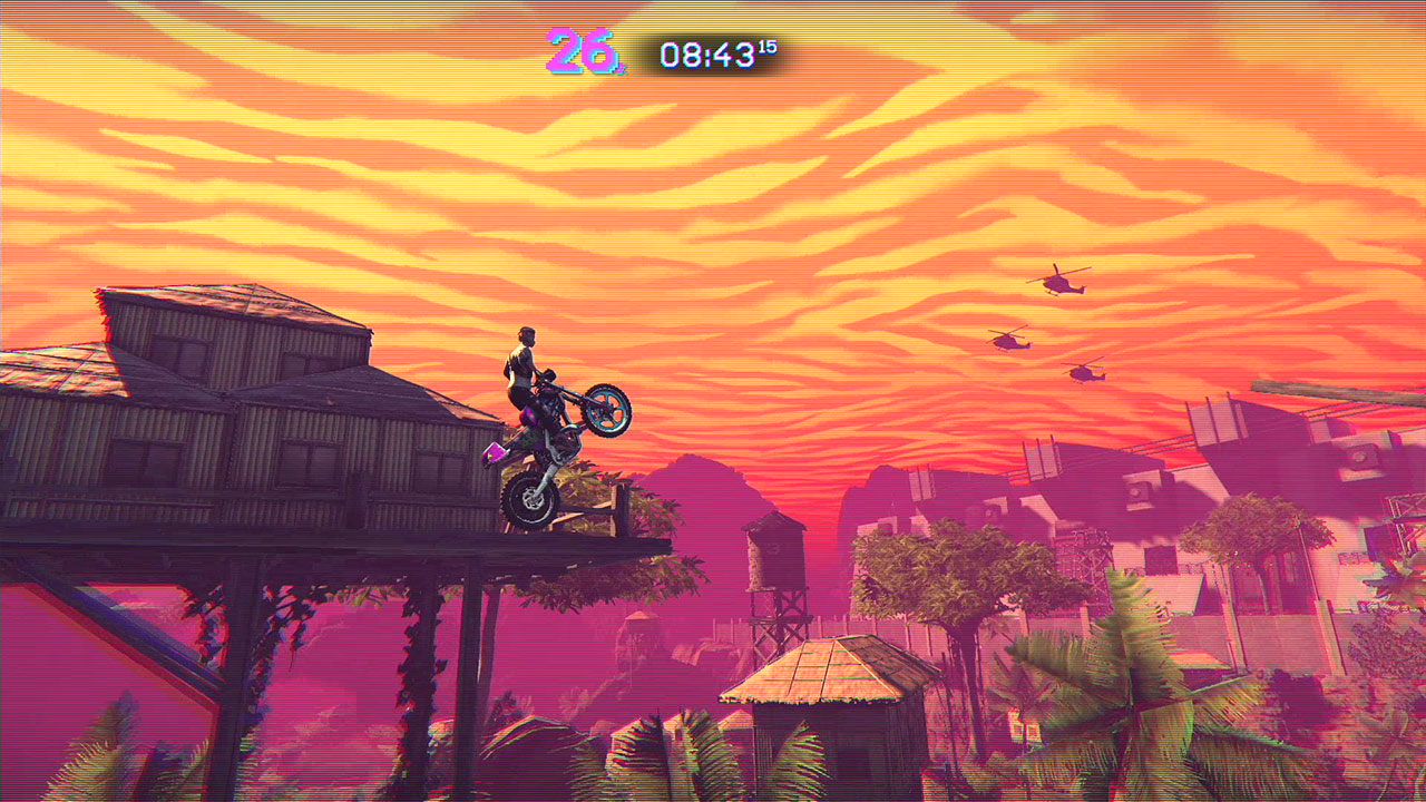 Скриншот: Trials of the Blood Dragon