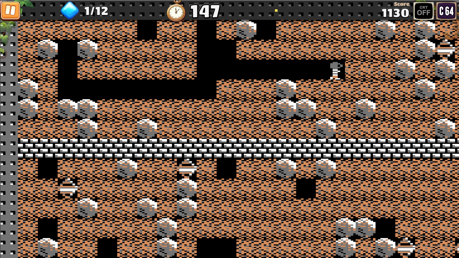 Скриншот: BOULDER DASH 40th Anniversary