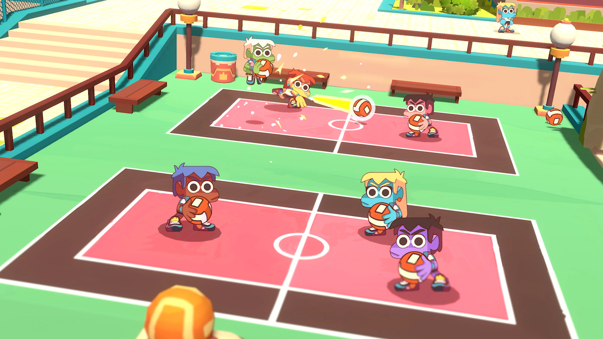 Скриншот: Dodgeball Academia