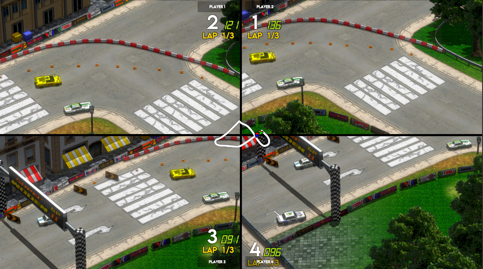 Скриншот: Super Woden GP 2