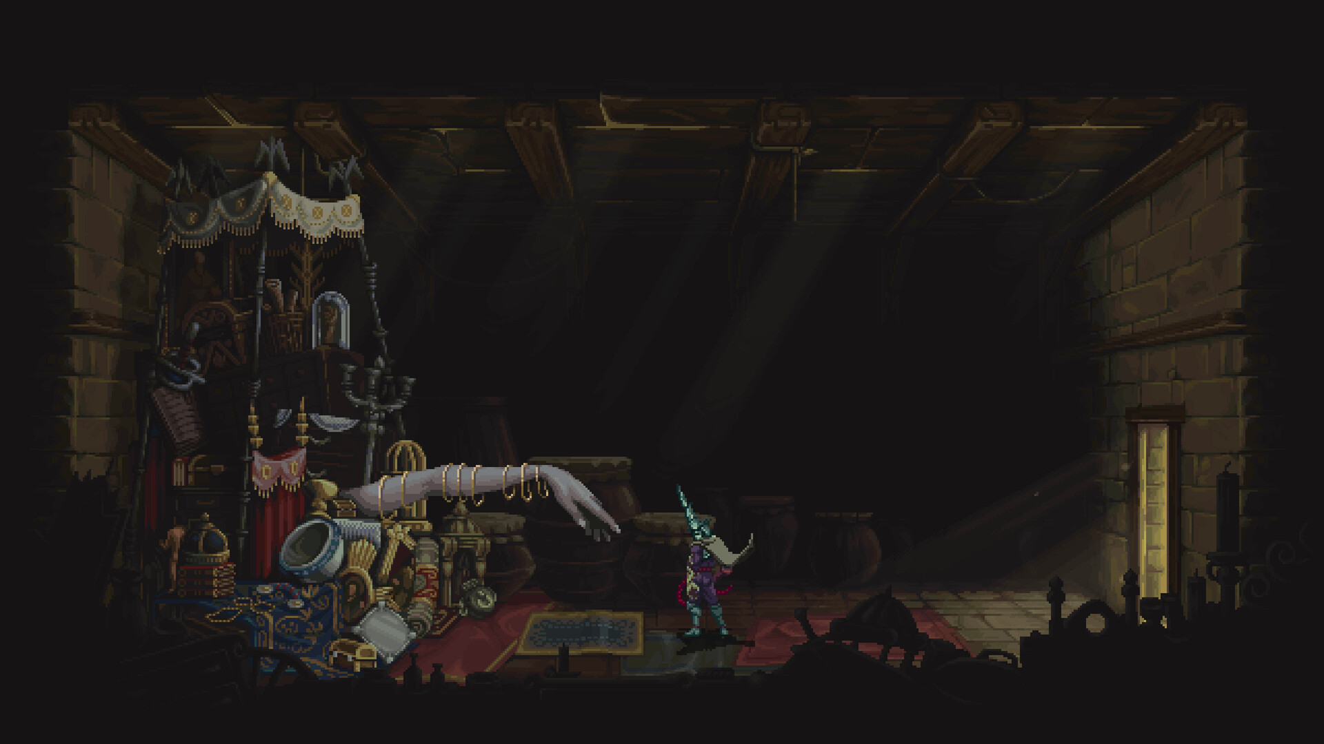 Скриншот: Blasphemous 2