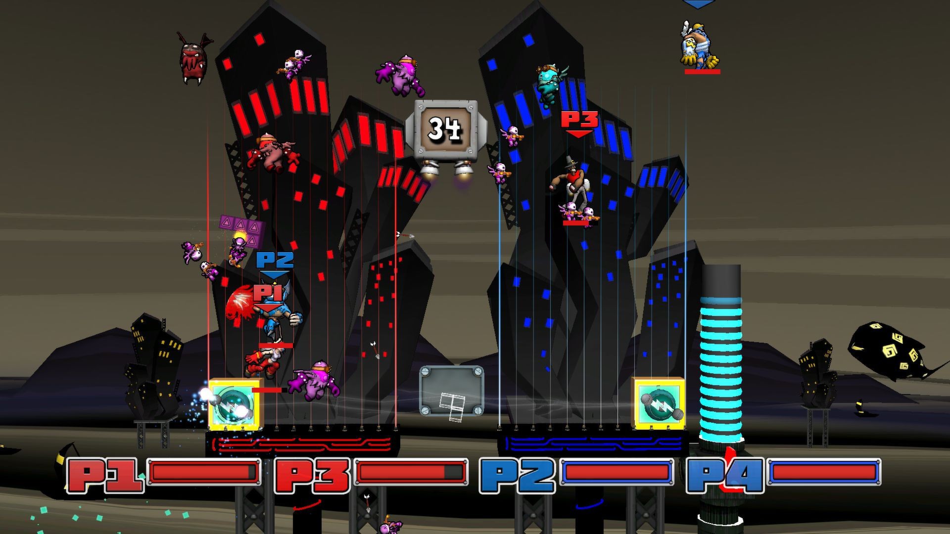 Скриншот: Slam Bolt Scrappers