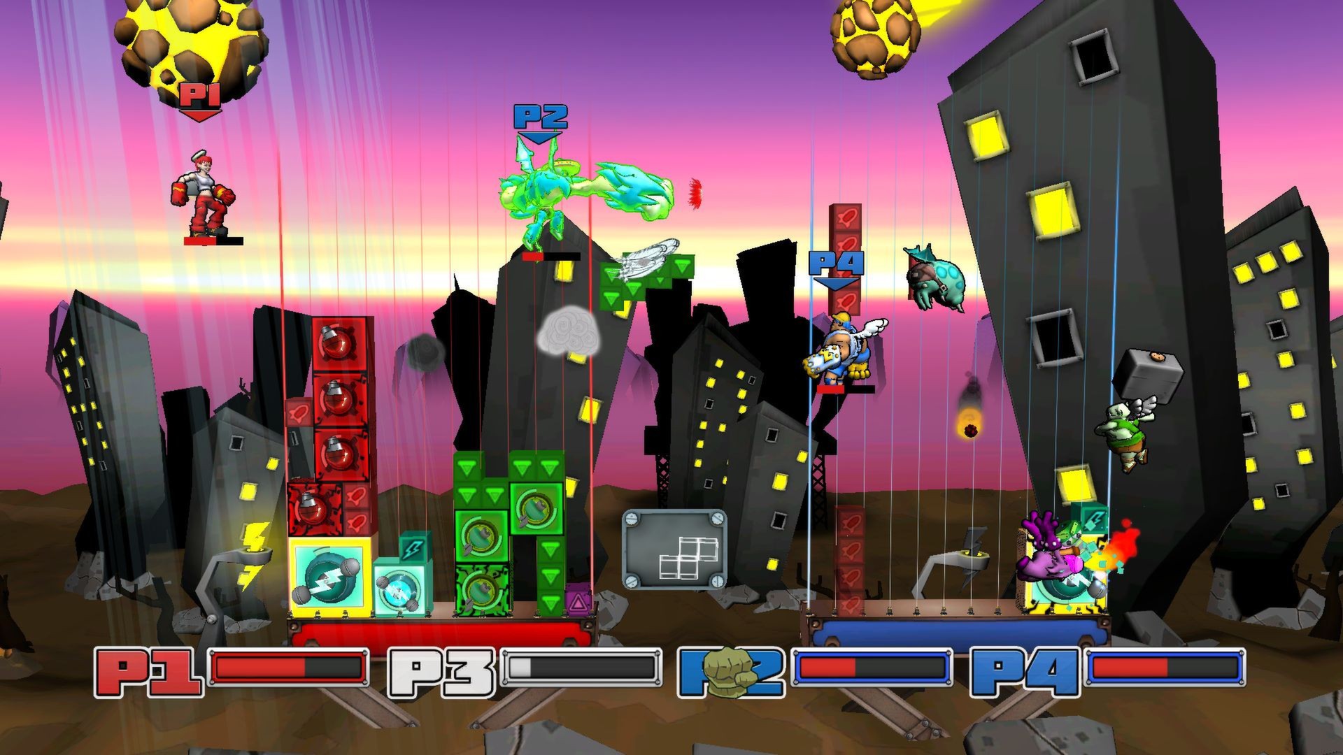 Скриншот: Slam Bolt Scrappers