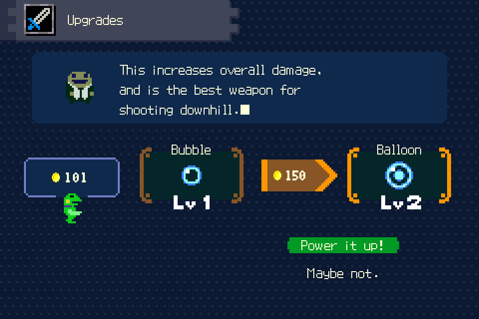 Скриншот: Kero Blaster