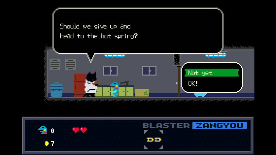 Скриншот: Kero Blaster