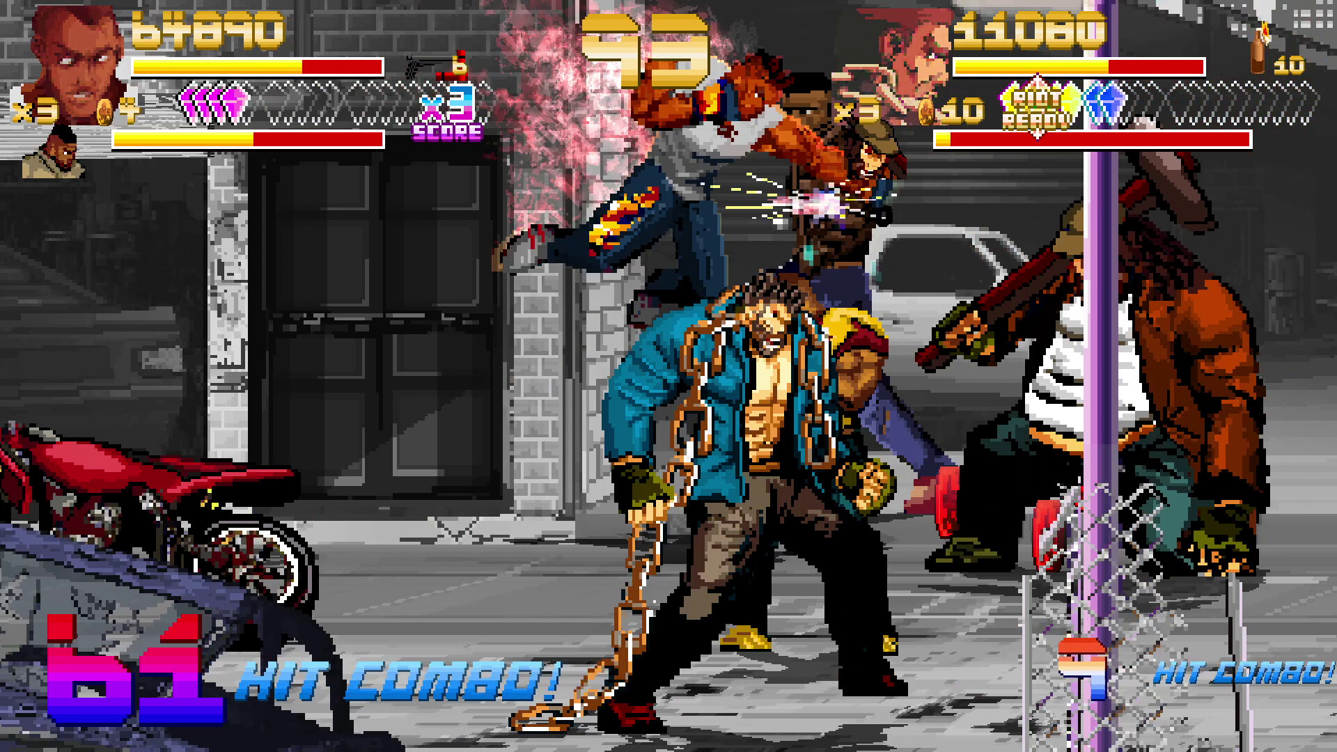 Скриншот: Fallen City Brawl
