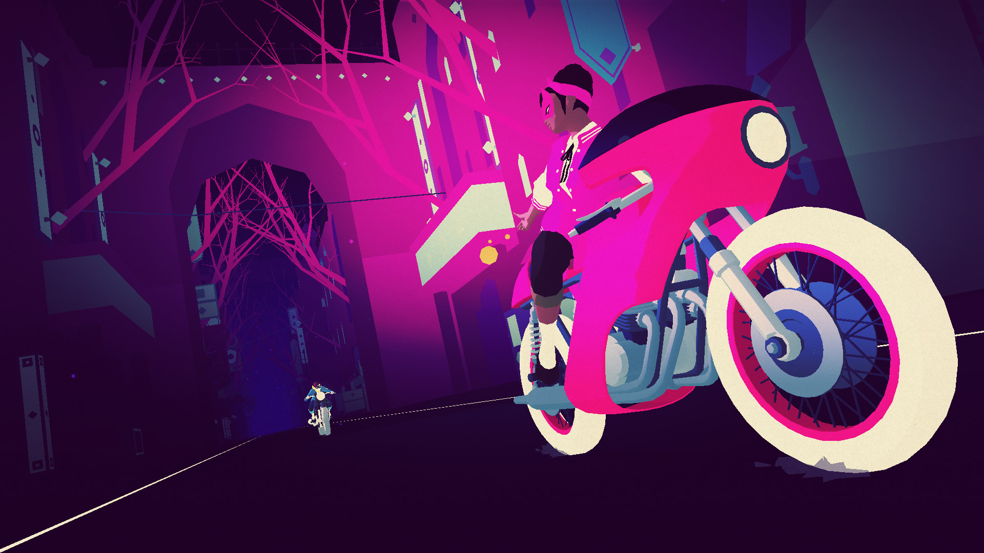 Скриншот: Sayonara Wild Hearts