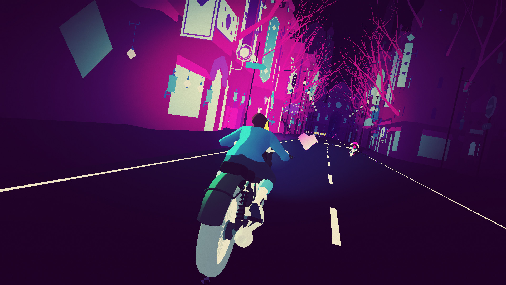 Скриншот: Sayonara Wild Hearts
