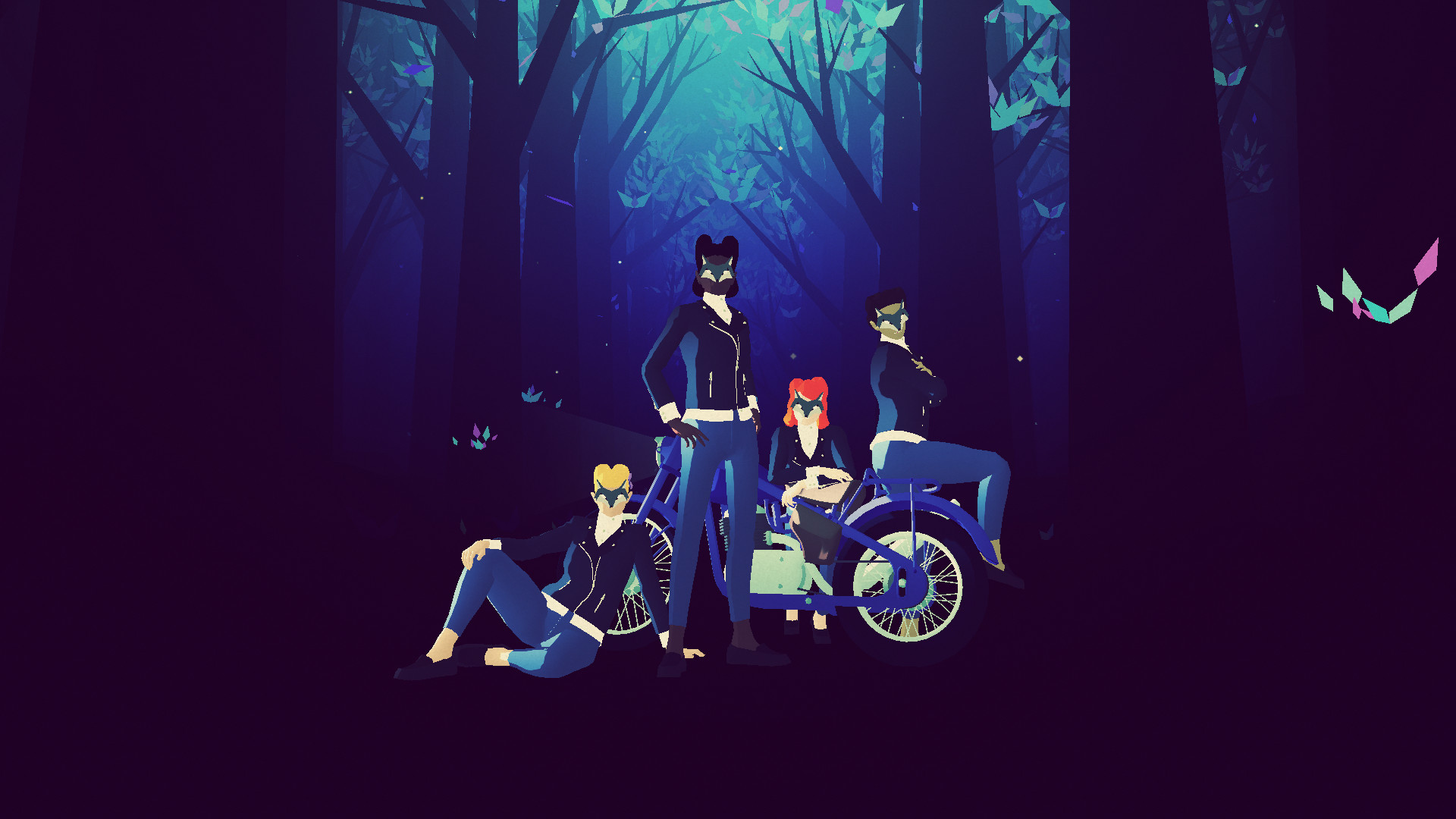Скриншот: Sayonara Wild Hearts