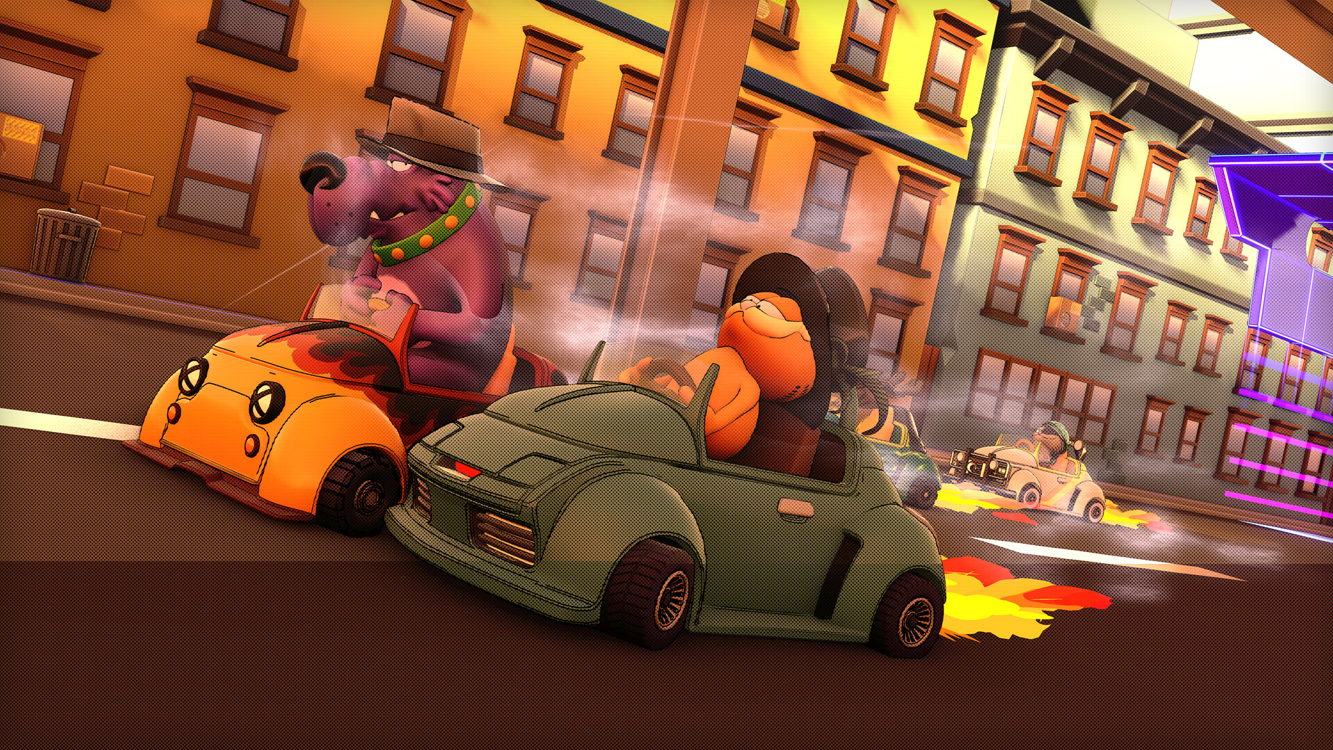 Скриншот: Garfield Kart 2 - All You Can Drift