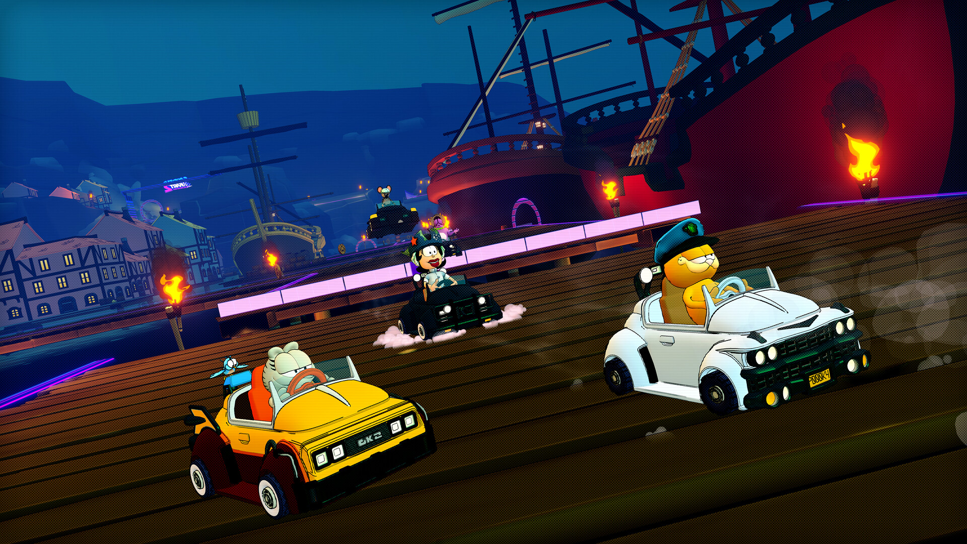 Скриншот: Garfield Kart 2 - All You Can Drift