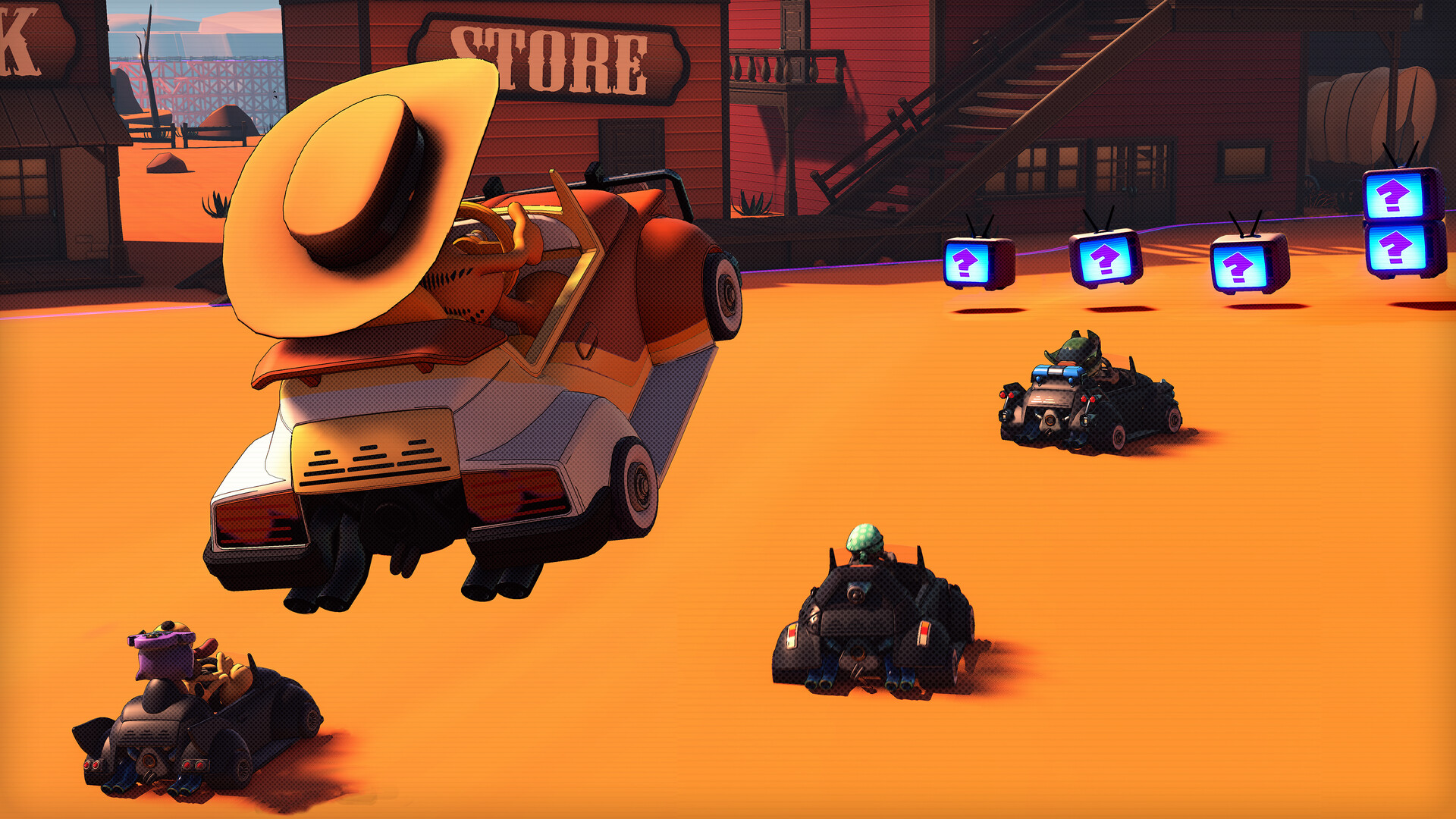 Скриншот: Garfield Kart 2 - All You Can Drift