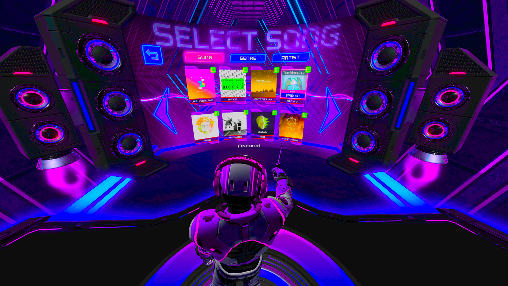 Скриншот: Electronauts - VR Music