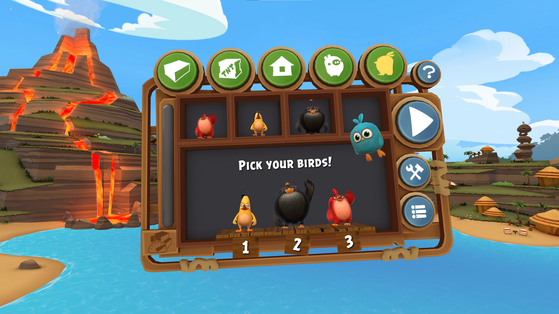 Скриншот: Angry Birds VR: Isle of Pigs