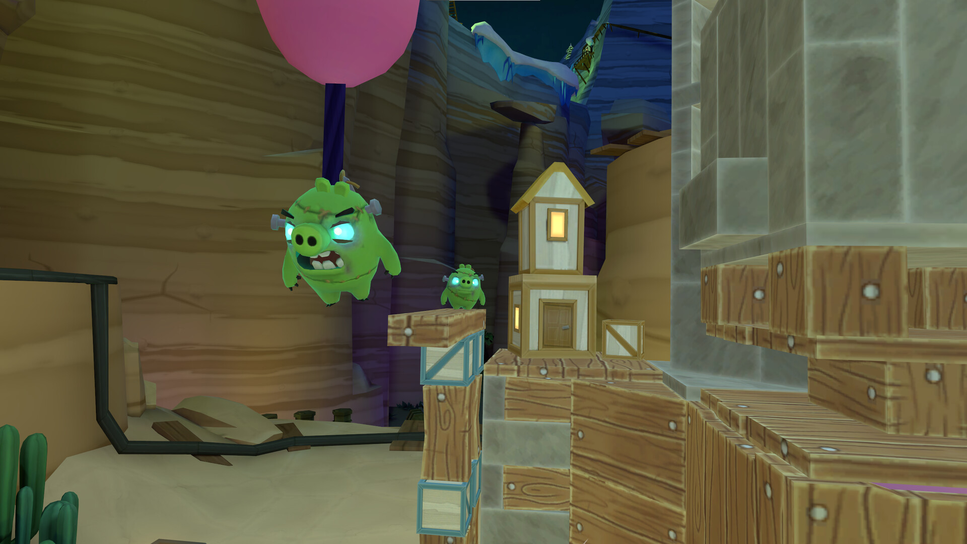 Скриншот: Angry Birds VR: Isle of Pigs