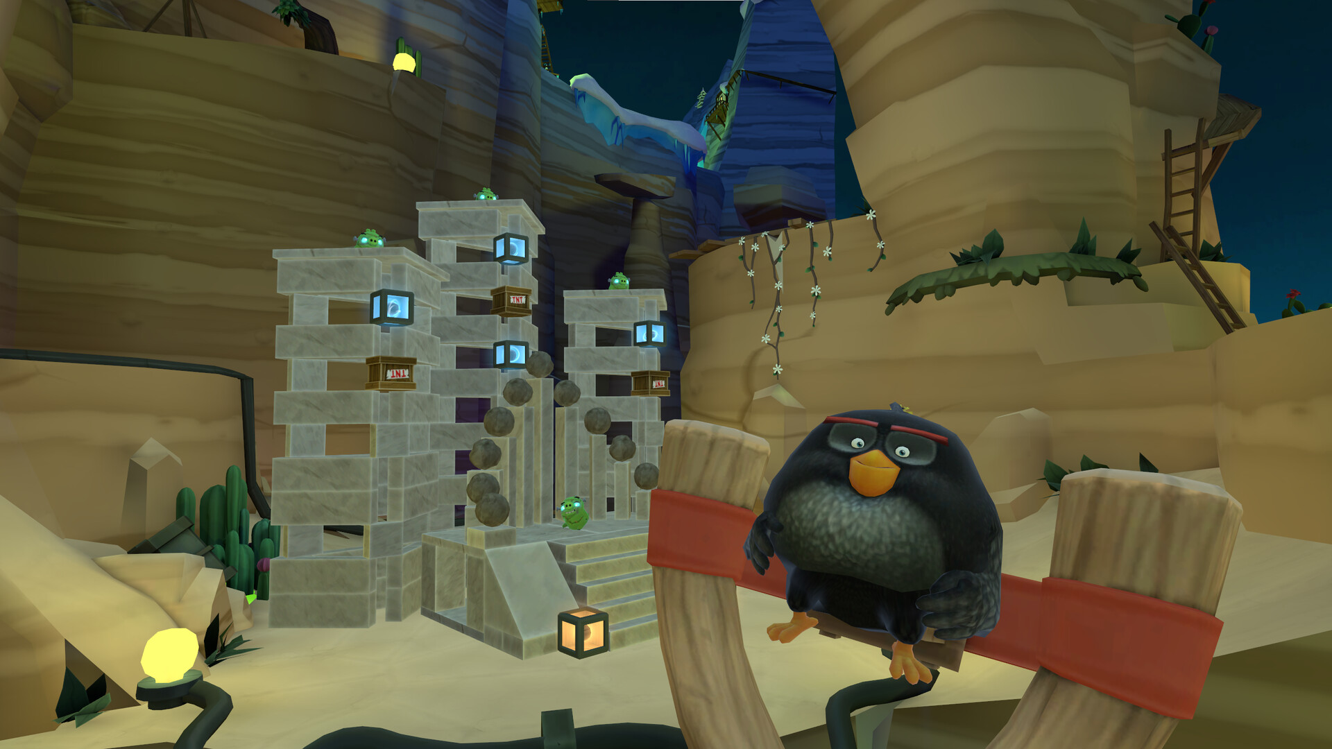 Скриншот: Angry Birds VR: Isle of Pigs
