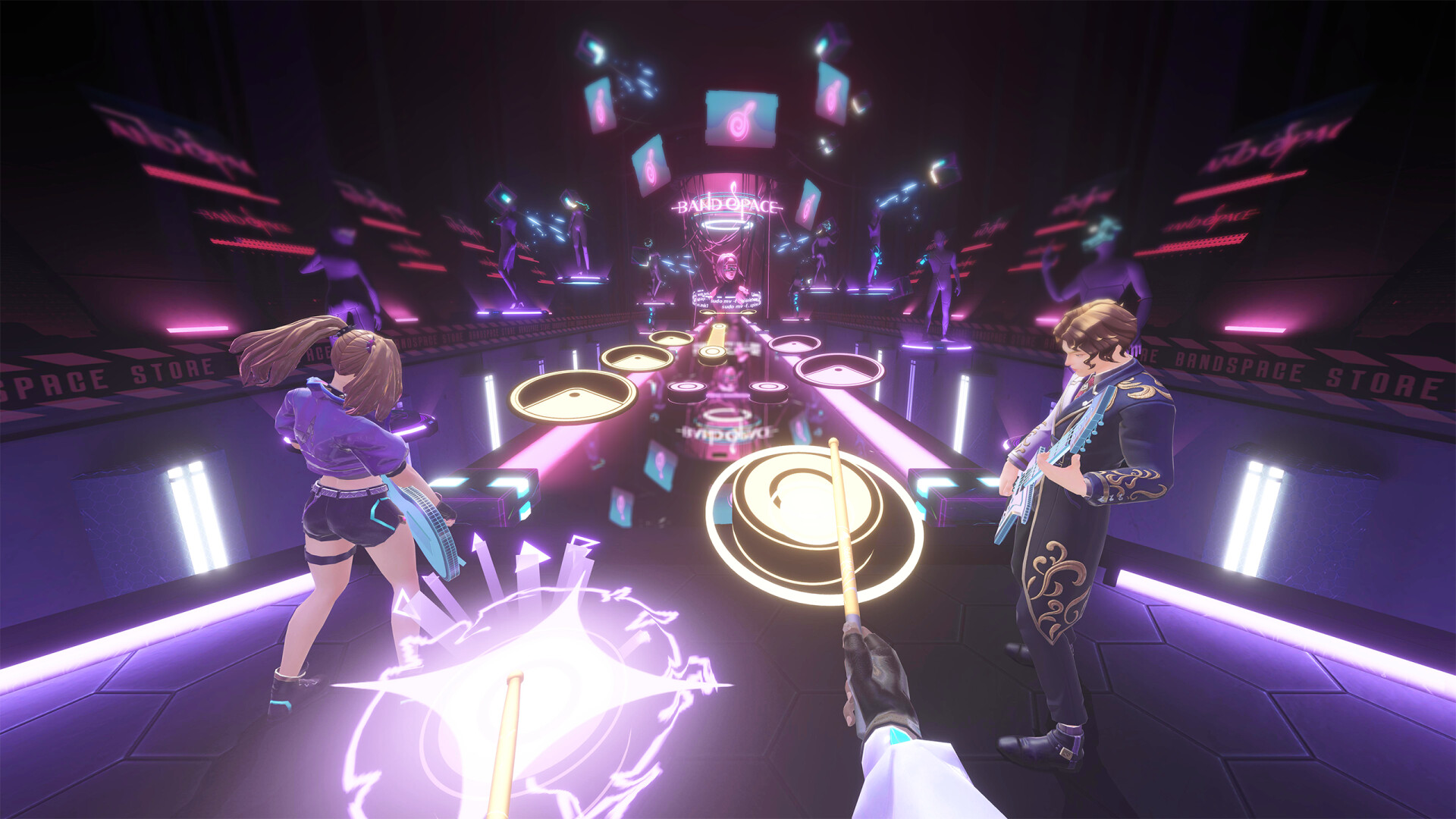 Скриншот: Band Space