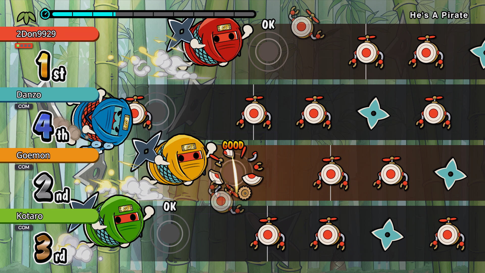 Скриншот: Taiko no Tatsujin: Rhythm Festival