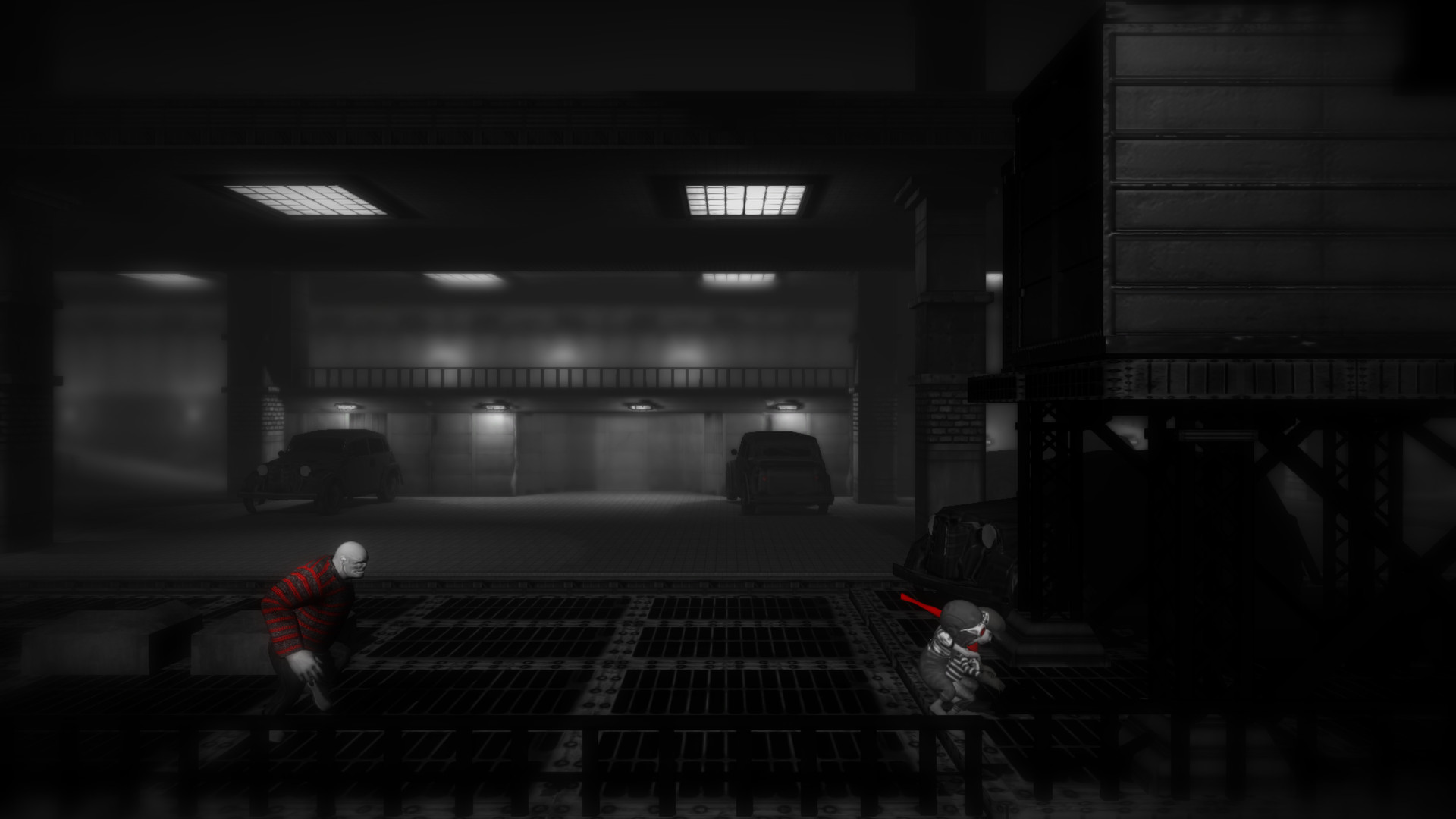 Скриншот: Monochroma